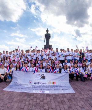 Candlelight Procession in Buddhamonton on Asalha Puja Day 2
