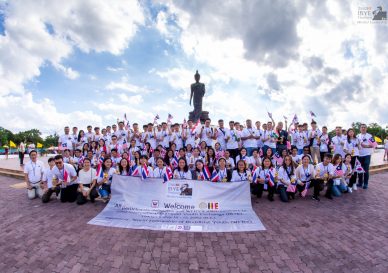 Candlelight Procession in Buddhamonton on Asalha Puja Day 2